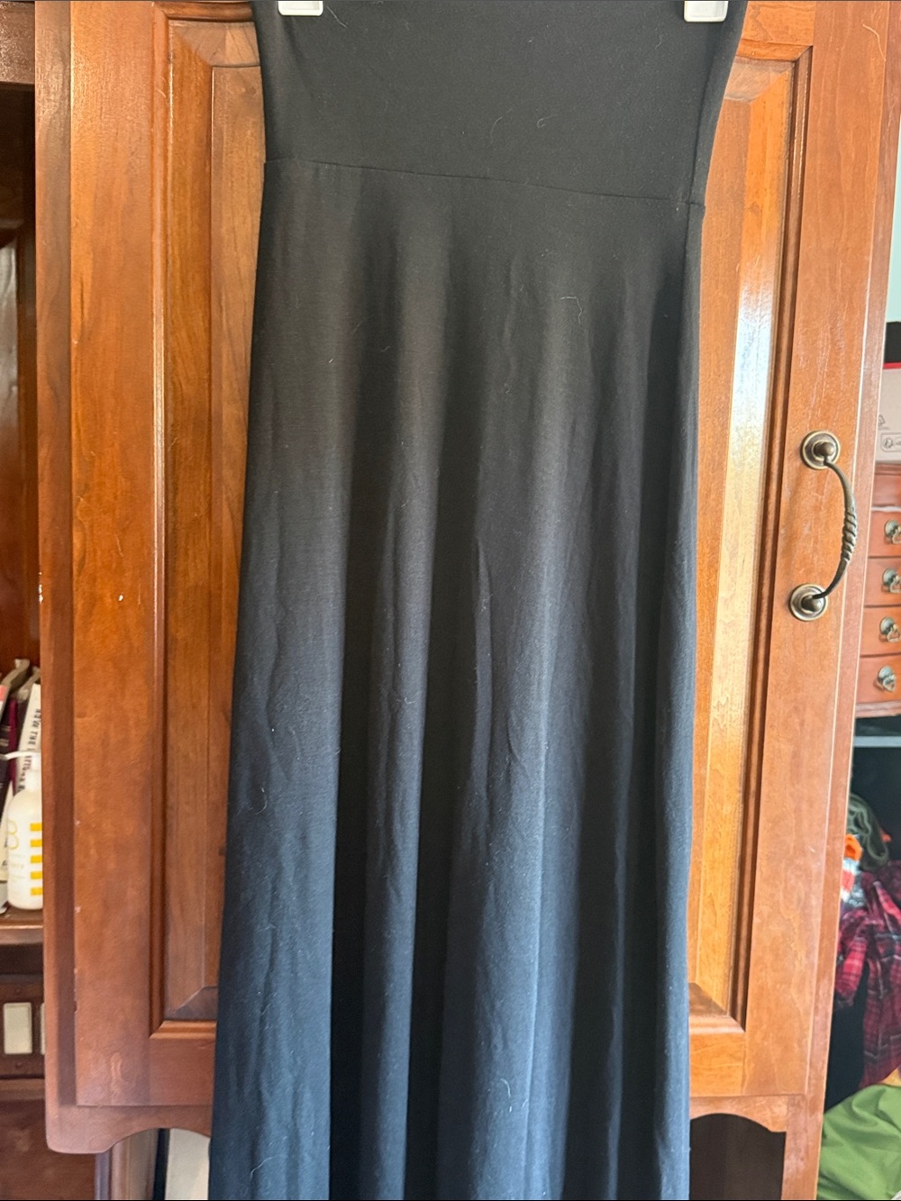 Classic Black Maxi Skirt - Flared Everyday Style